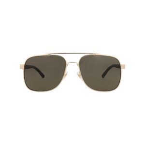 Gucci Aviator-Frame Metal Sunglasses Multi Mens